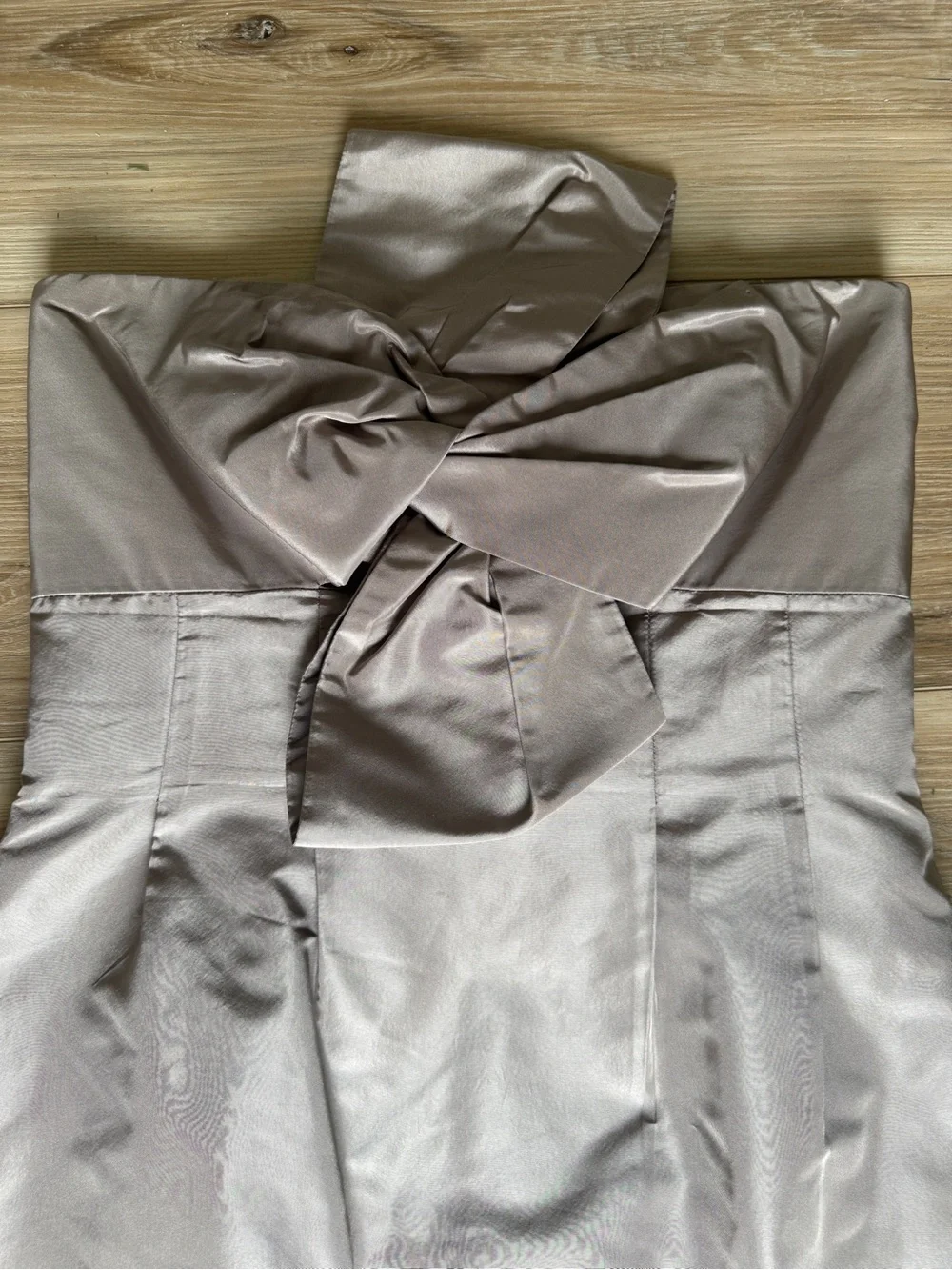J.Crew 100% Silk Bow Monde Strapless Dress Sz 0 Cocktail Attire Wedding Guest
